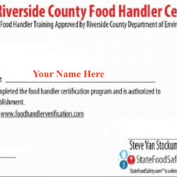 Alaska food handlers card practice test