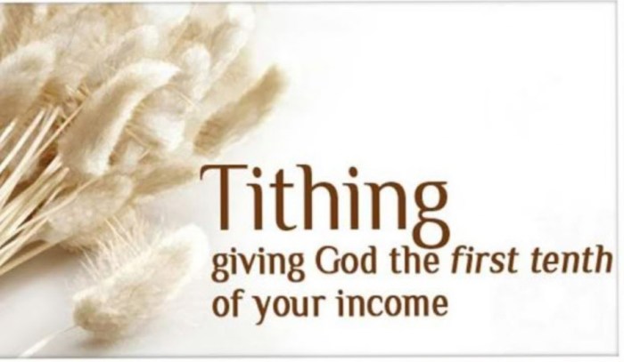 Tithing