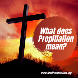 The greek word for propitiation means to forget.