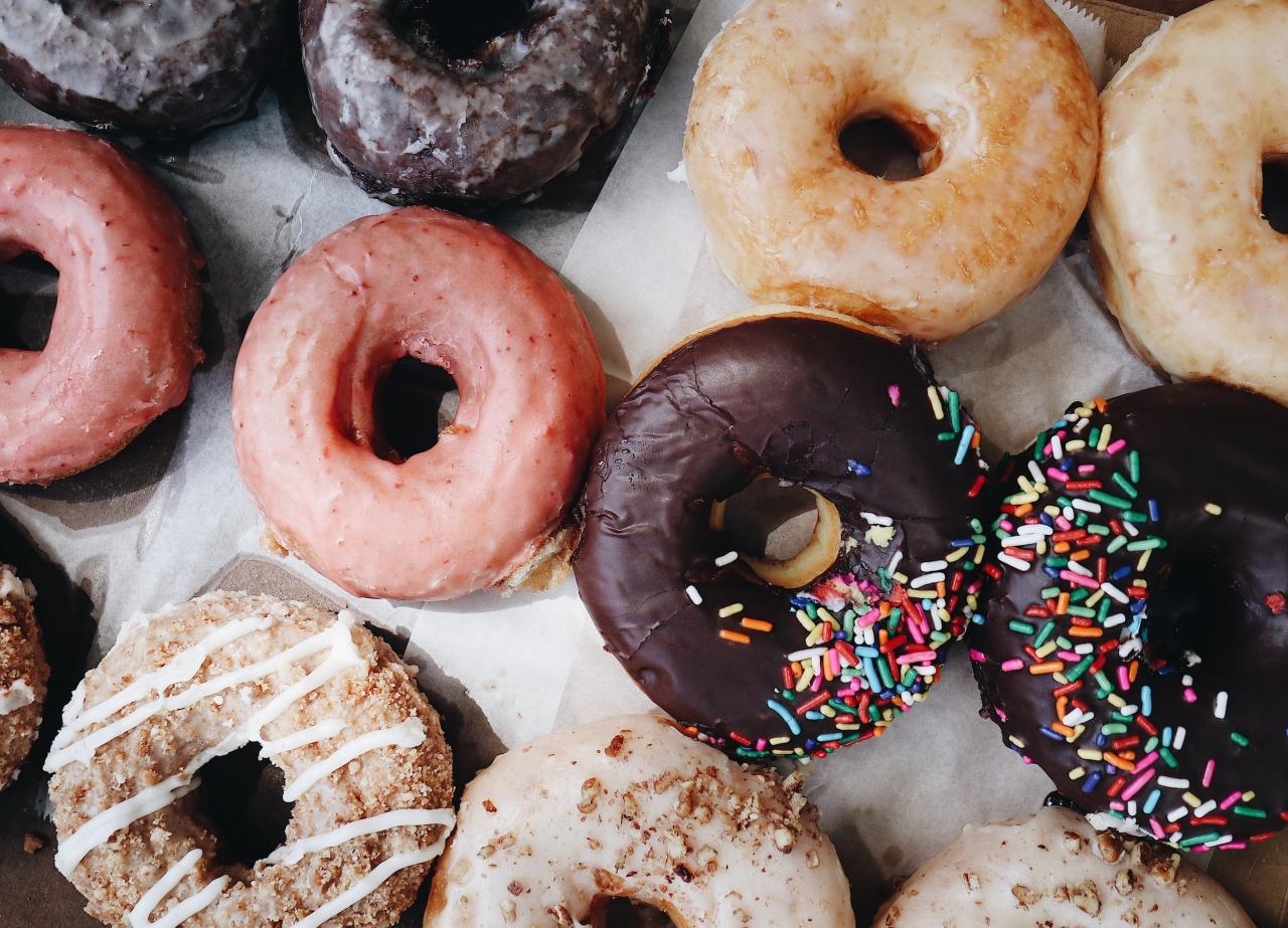 Dimitri and rita eat some donuts for breakfast